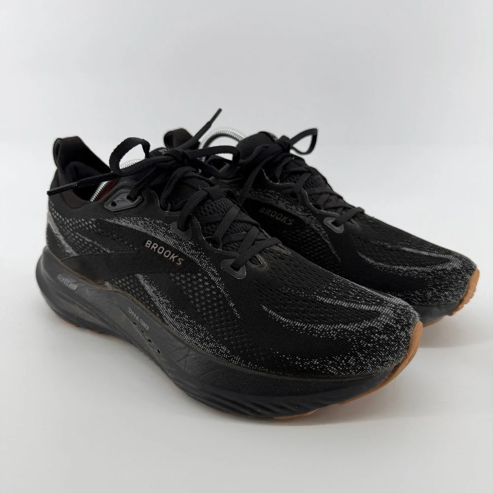 Brooks Glycerin 22 Running Shoes Mens 11.5 Black DNA LOFT v3 Training Athleisure